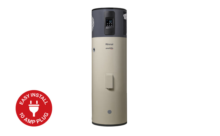 Rinnai Enviroflo GR Series 280L Heat Pump Hot Water System | Wi-Fi | Solar Ready | 7-Year Warranty