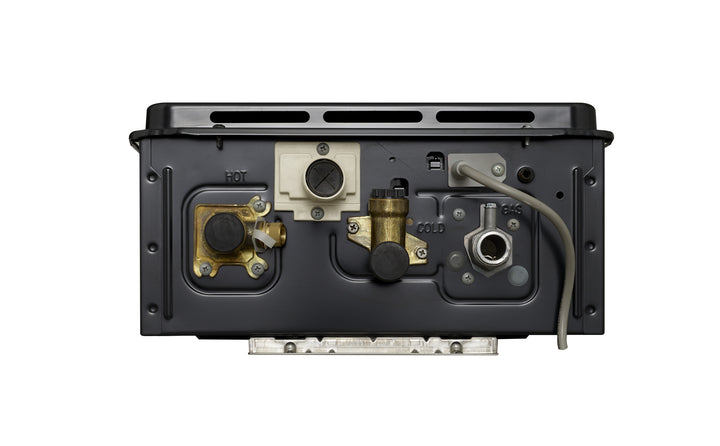 Rinnai B26 Black Continuous Flow Gas Hot Water System | 26 L/min | 6 Star | 12-Year Warranty